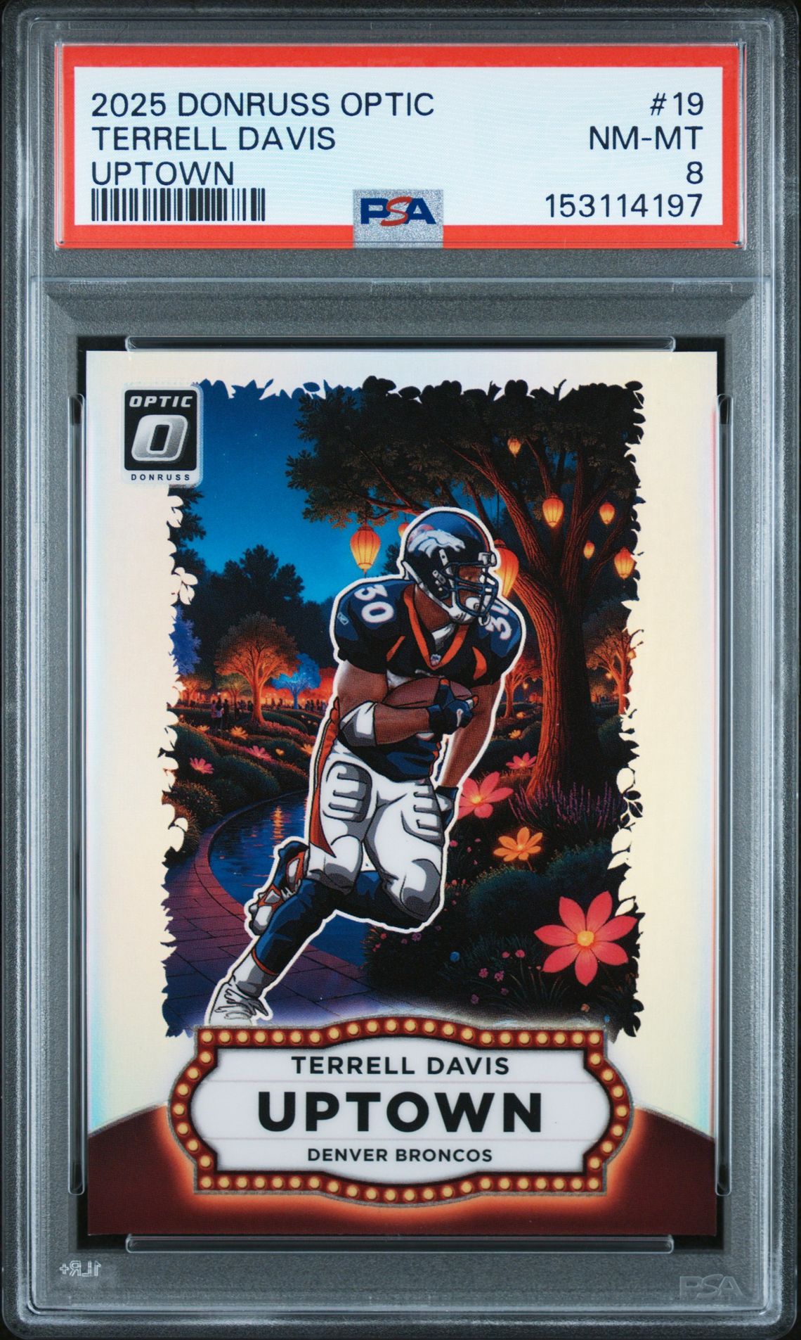 2025 Panini PANINI DONRUSS OPTIC UPTOWN #19 Terrell Davis front