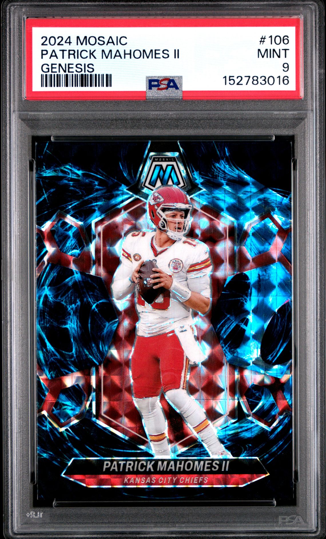2024 Panini PANINI MOSAIC GENESIS #106 Patrick Mahomes Ii front