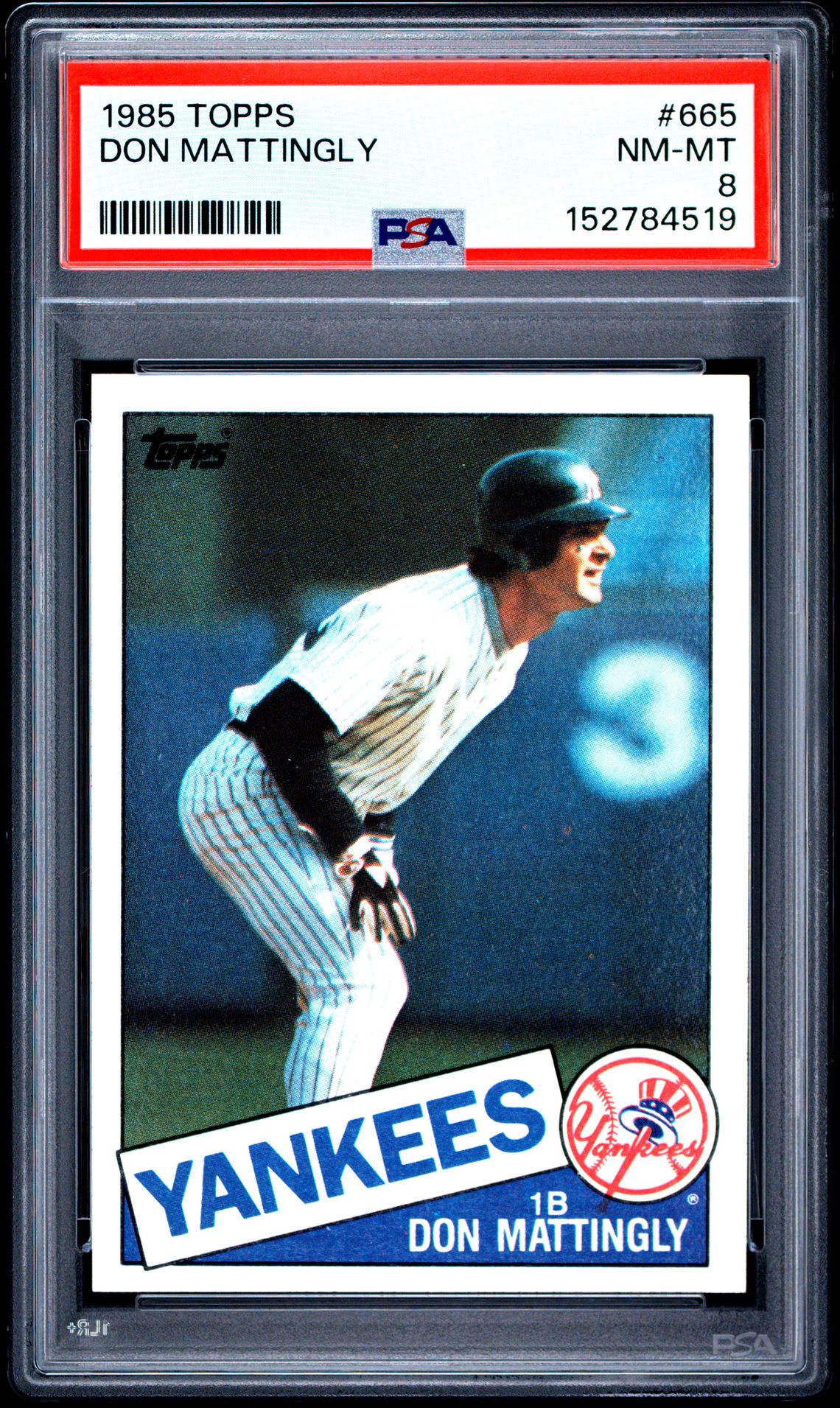 1985 Topps TOPPS #665 Don Mattingly front
