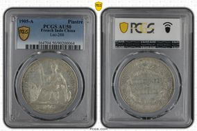 1905-A Piastre Lec-288 AU50