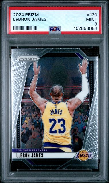 Panini Prizm Lebron James front