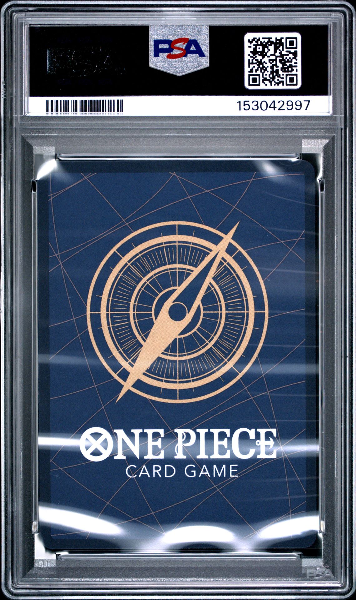 2024 One Piece Promos Monkey D. Luffy #043 (2Nd Ann Tournament-Prtcptn) Gem Mt 10 back