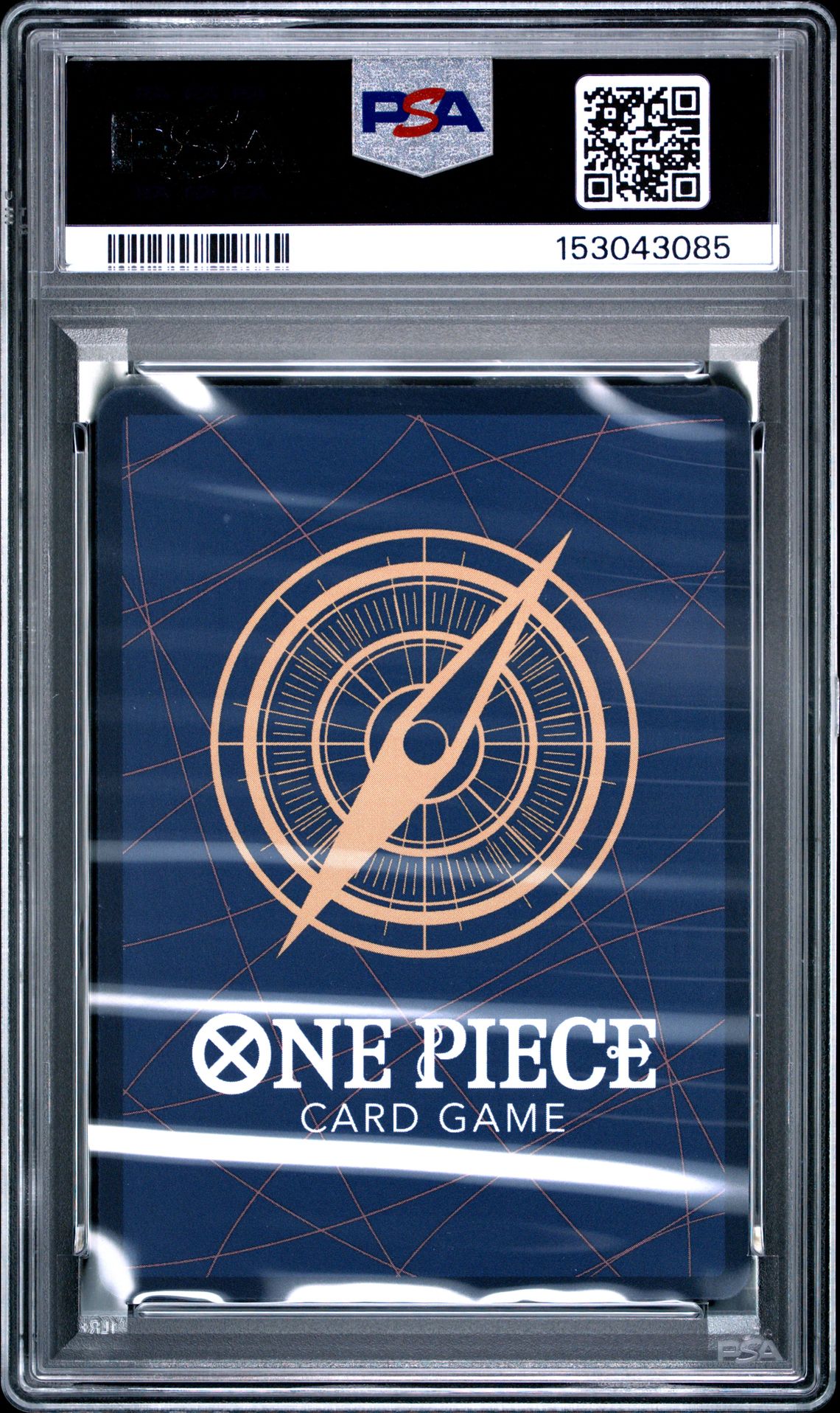 2025 One Piece Op11-A Fist Of Divine Speed Monkey D. Luffy #118 (Alternate Art) Gem Mt 10 back