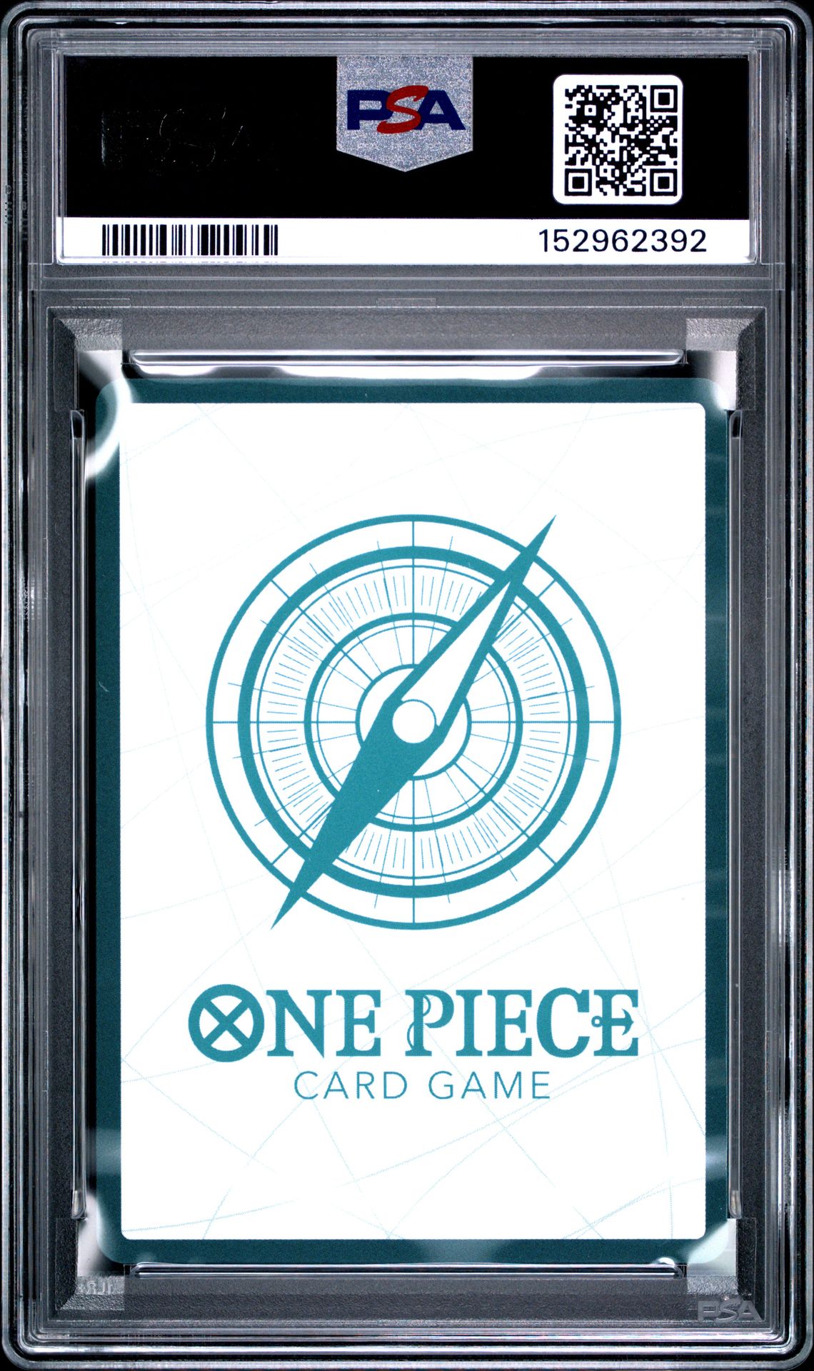 2025 One Piece Op13-Carrying On His Will Don!! Card (Alternate Art-Gold) Gem Mt 10 back view - PSA certificate #152962392