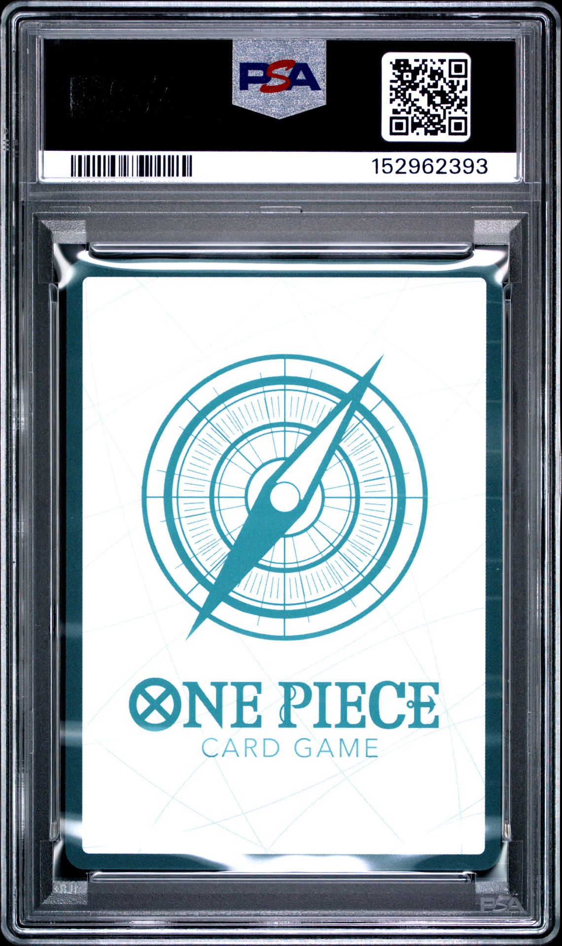 2025 One Piece Op13-Carrying On His Will Don!! Card (Alternate Art-Gold) Gem Mt 10 back view - PSA certificate #152962393
