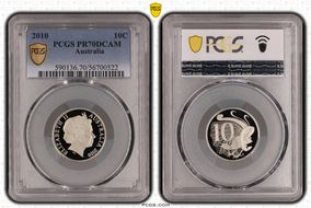2010 10C PR70DCAM