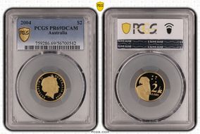 2004 $2 PR69DCAM