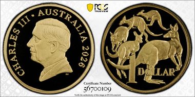 2026 $1 PR70DCAM
