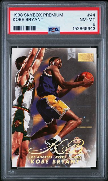 SkyBox Black Kobe Bryant front