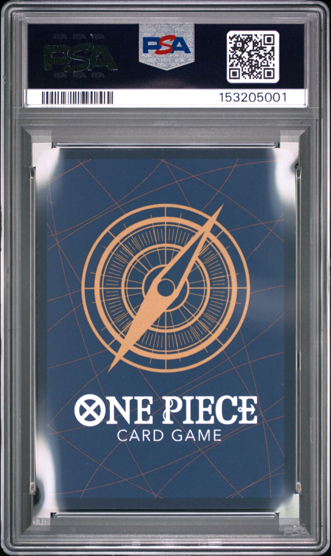 2025 One Piece Prb02-Premium Booster -One Piece Card The Best- Vol.2 Sabo #014 (Alternate Art) Gem Mt 10 back view - PSA certificate #153205001