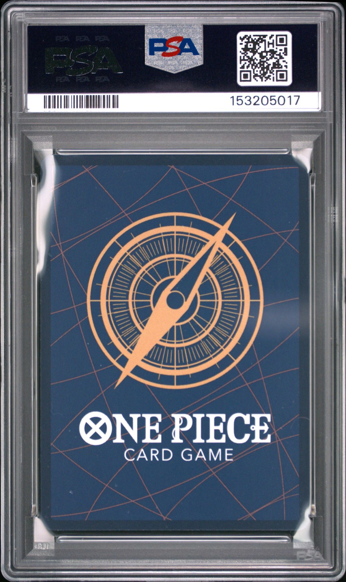 2025 One Piece Op13-Carrying On His Will Sabo #120 (Alternate Art) Gem Mt 10 back view - PSA certificate #153205017