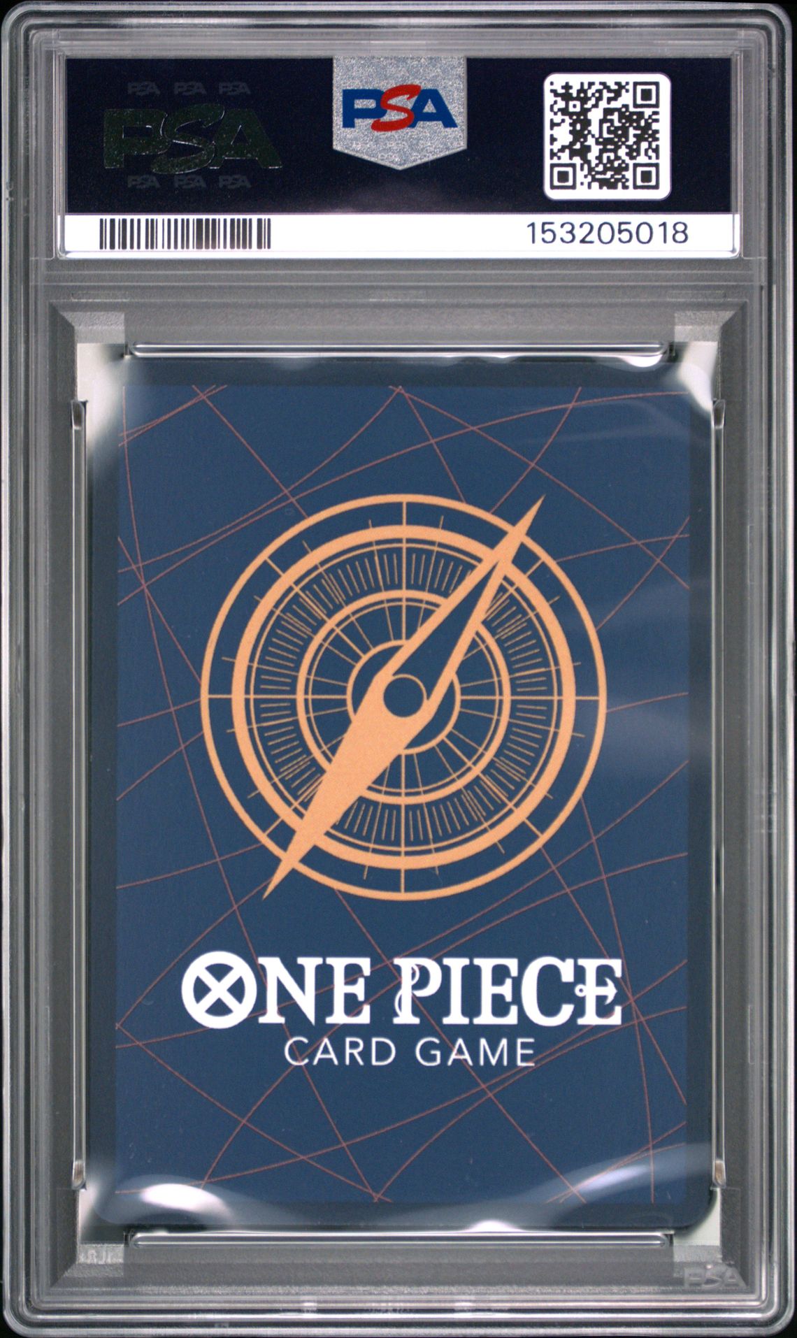 2025 One Piece Op13-Carrying On His Will Sabo #120 (Alternate Art) Gem Mt 10 back view - PSA certificate #153205018
