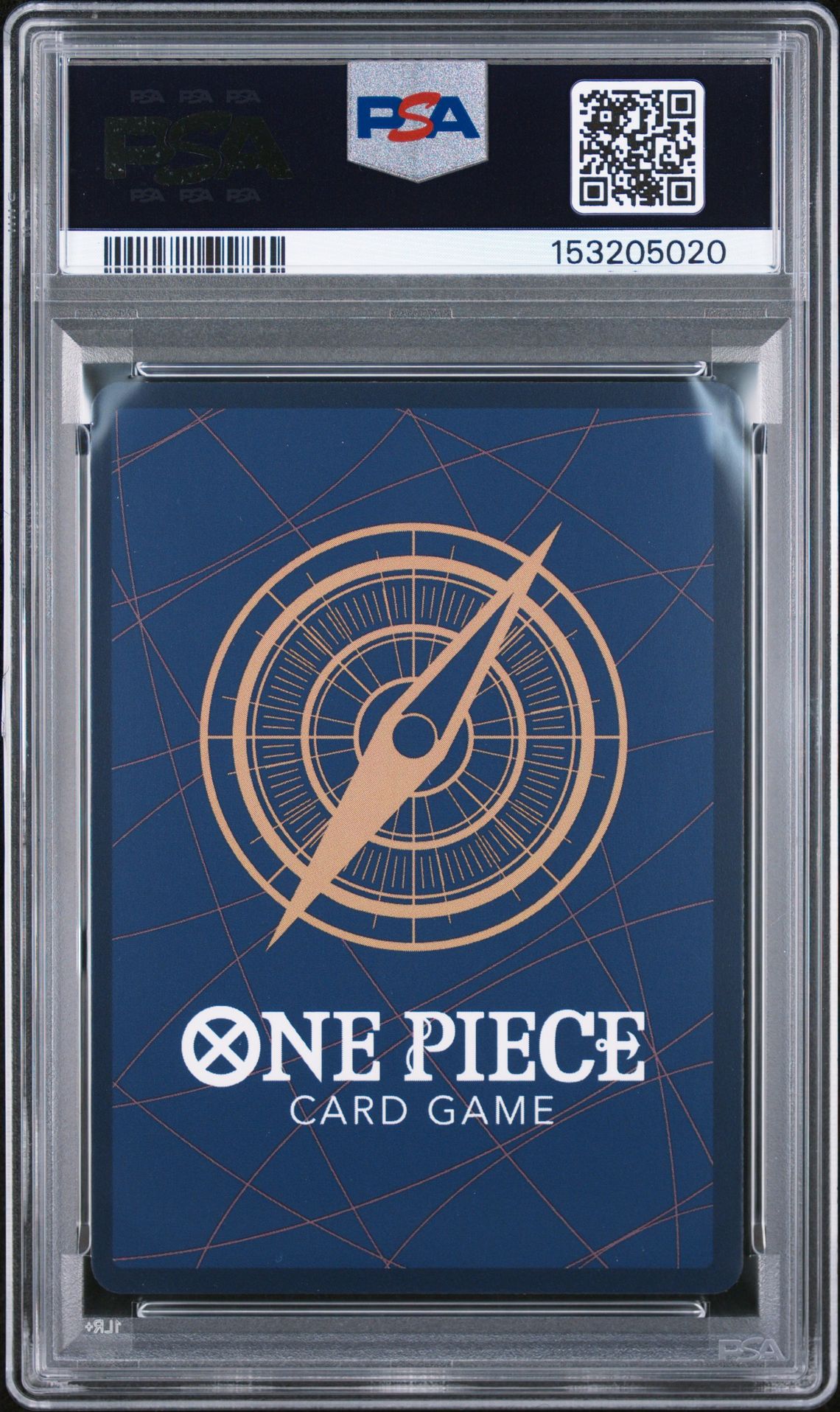 2024 One Piece Prb01-Premium Booster -One Piece Card The Best- Monkey D. Luffy #119 Gem Mt 10 back view - PSA certificate #153205020