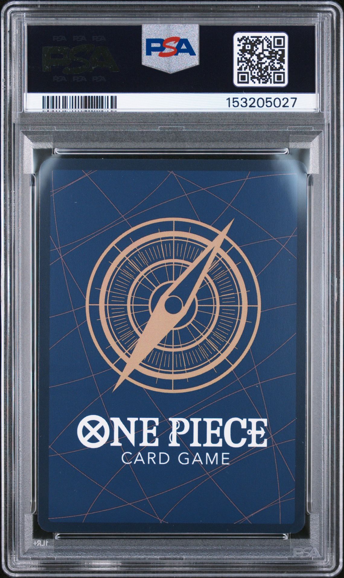 2024 One Piece Prb01-Premium Booster -One Piece Card The Best- Monkey D. Luffy #055 (Holofoil) Gem Mt 10 back view - PSA certificate #153205027