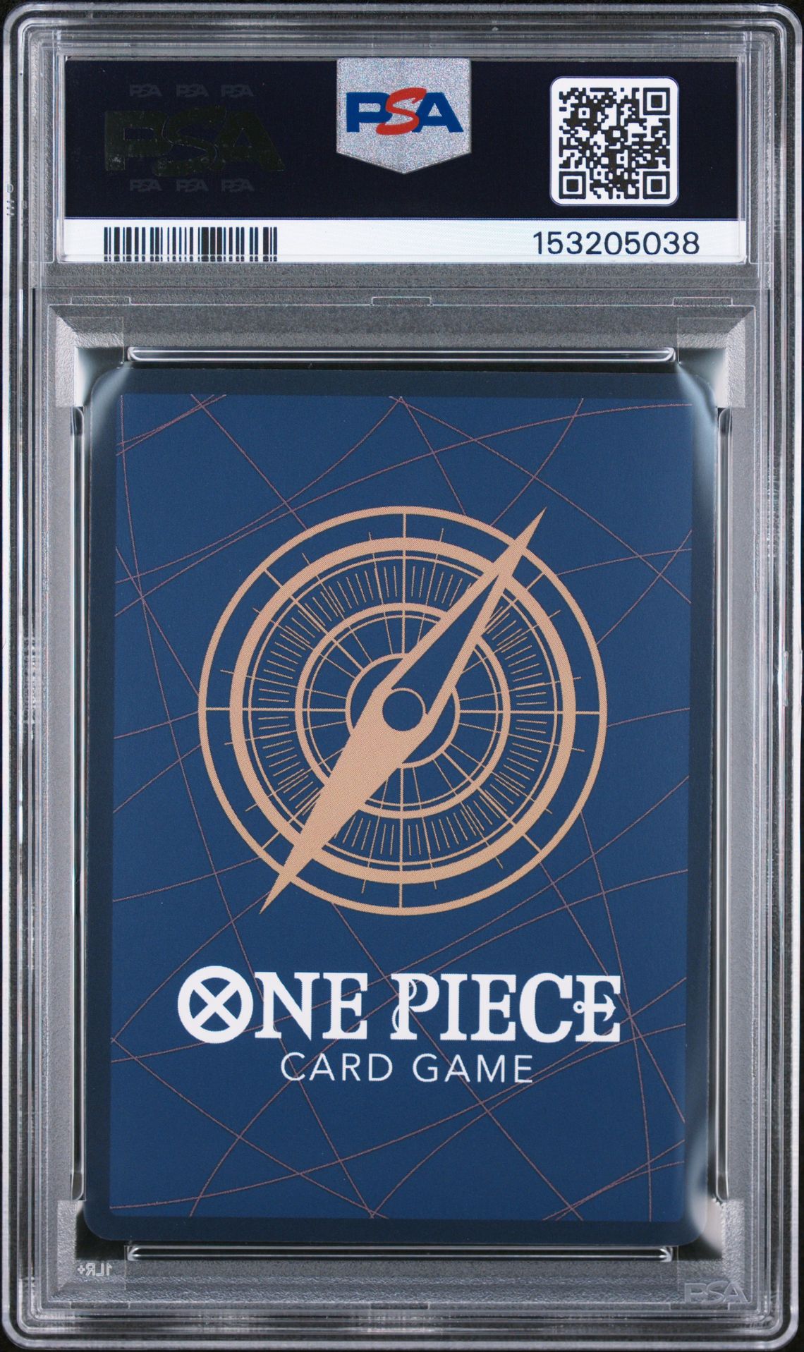 2024 One Piece Promos Monkey D. Luffy #006 (Treasure Boosters Set) Gem Mt 10 back view - PSA certificate #153205038