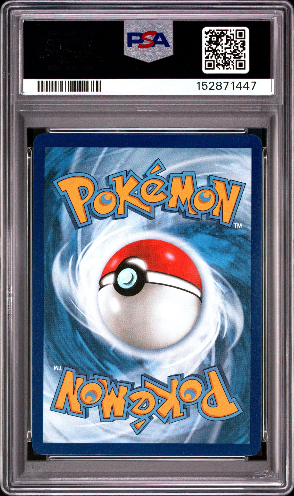 2026 Pokemon Mep En-Me Black Star Promo Mega Charizard X Ex #029 (Mega Charizard Tin) Gem Mt 10 back view - PSA certificate #152871447