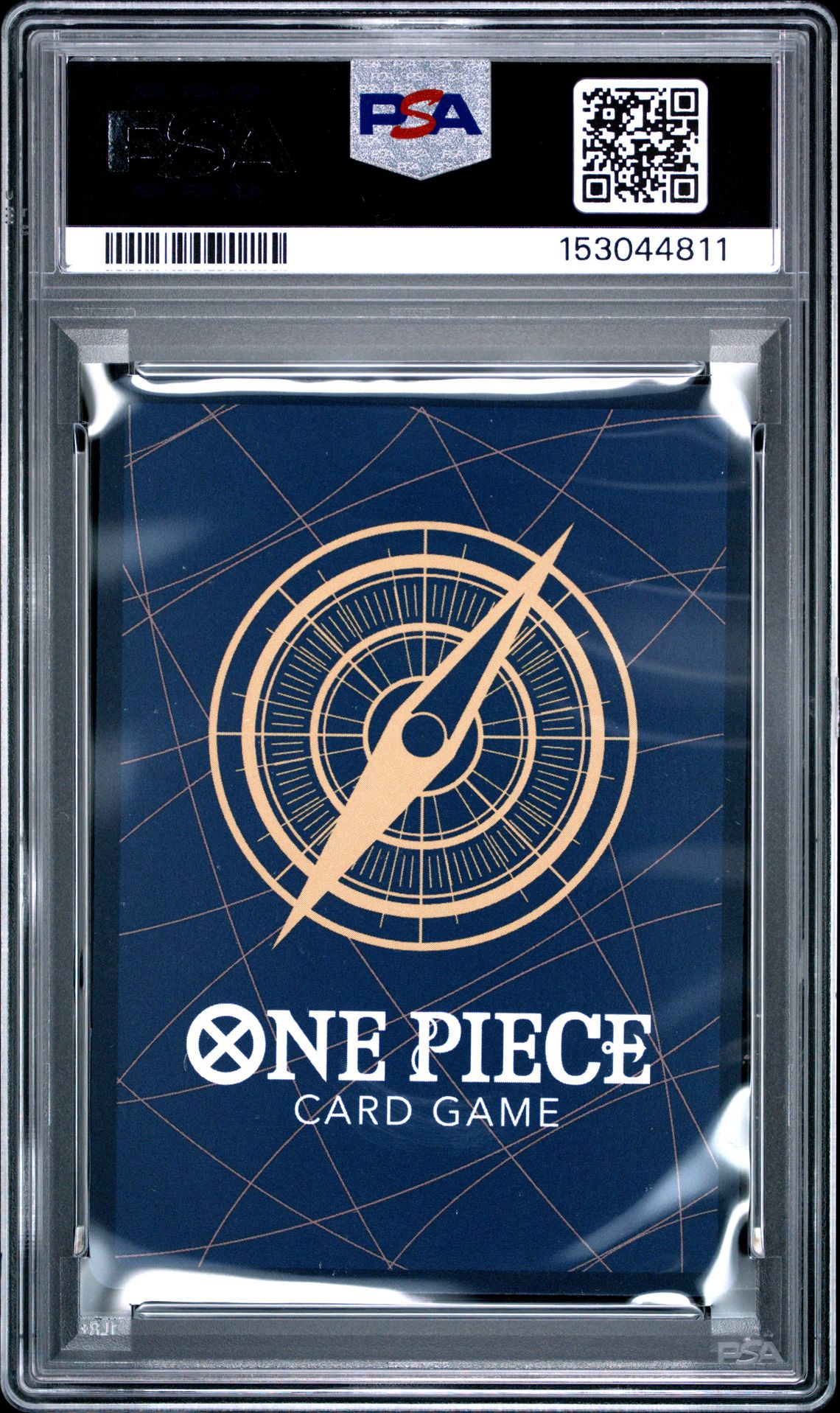 2023 One Piece Op02-Paramount War Monkey D. Luffy #041 (Alternate Art) Gem Mt 10 back view - PSA certificate #153044811