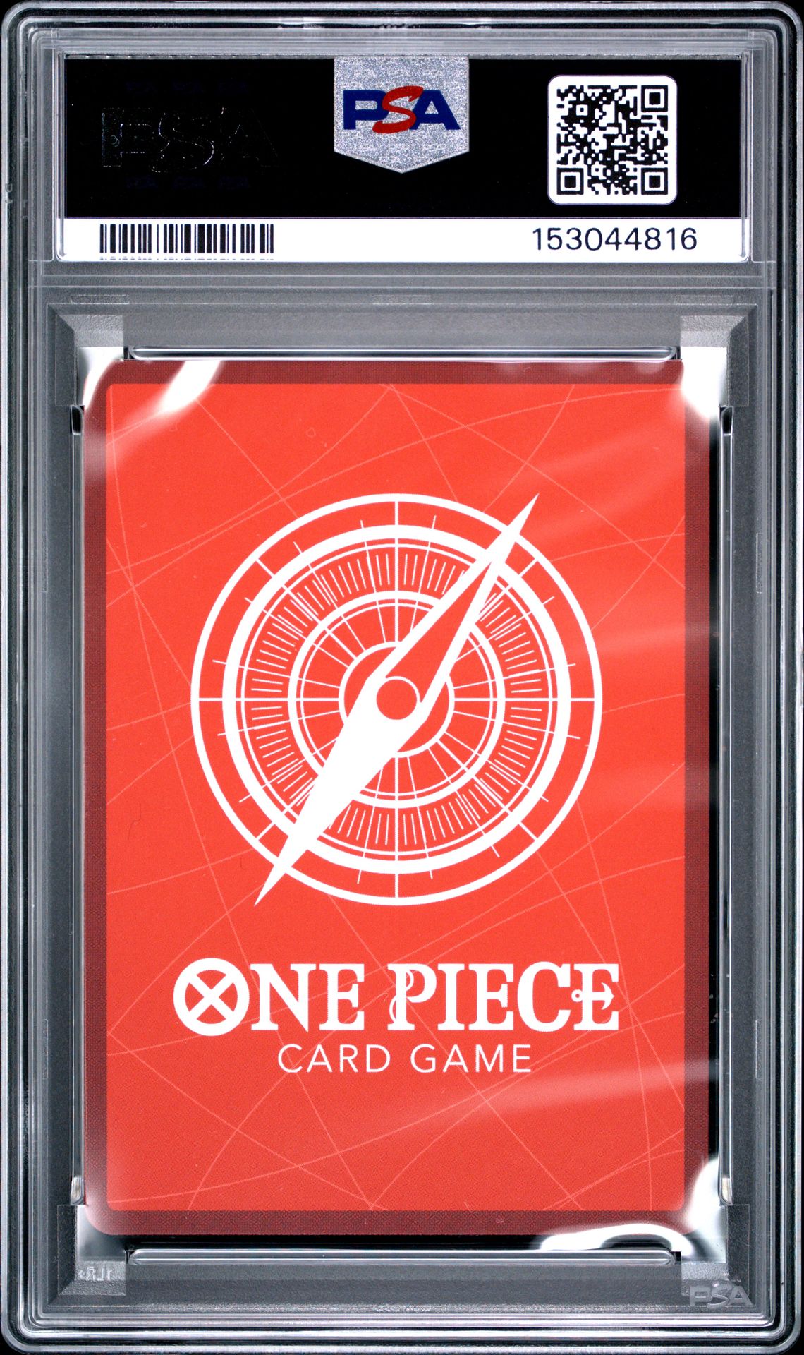 2025 One Piece Op11-A Fist Of Divine Speed Shirahoshi #022 (Alternate Art) Gem Mt 10 back view - PSA certificate #153044816