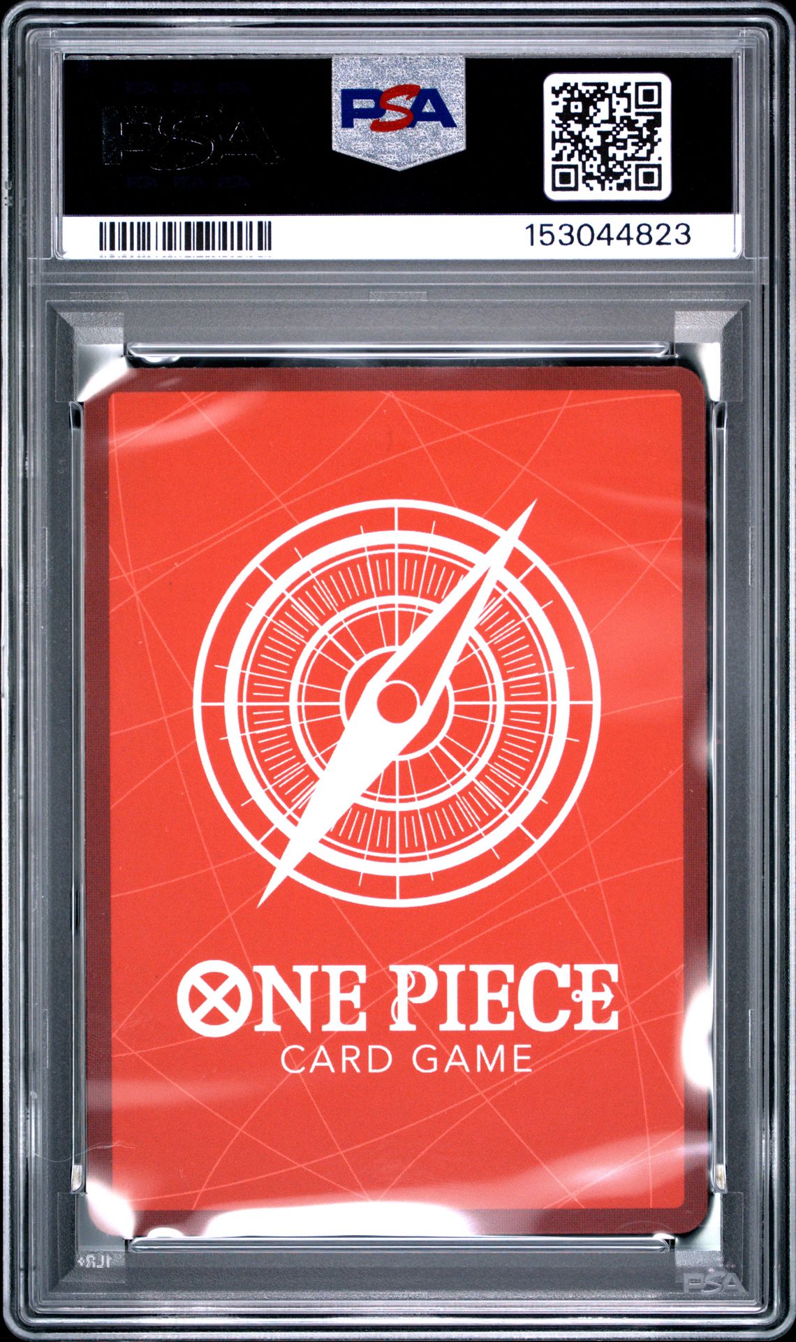 2024 One Piece Op09-Emperors In The New World Monkey D. Luffy #061 (Alternate Art) Gem Mt 10 back view - PSA certificate #153044823