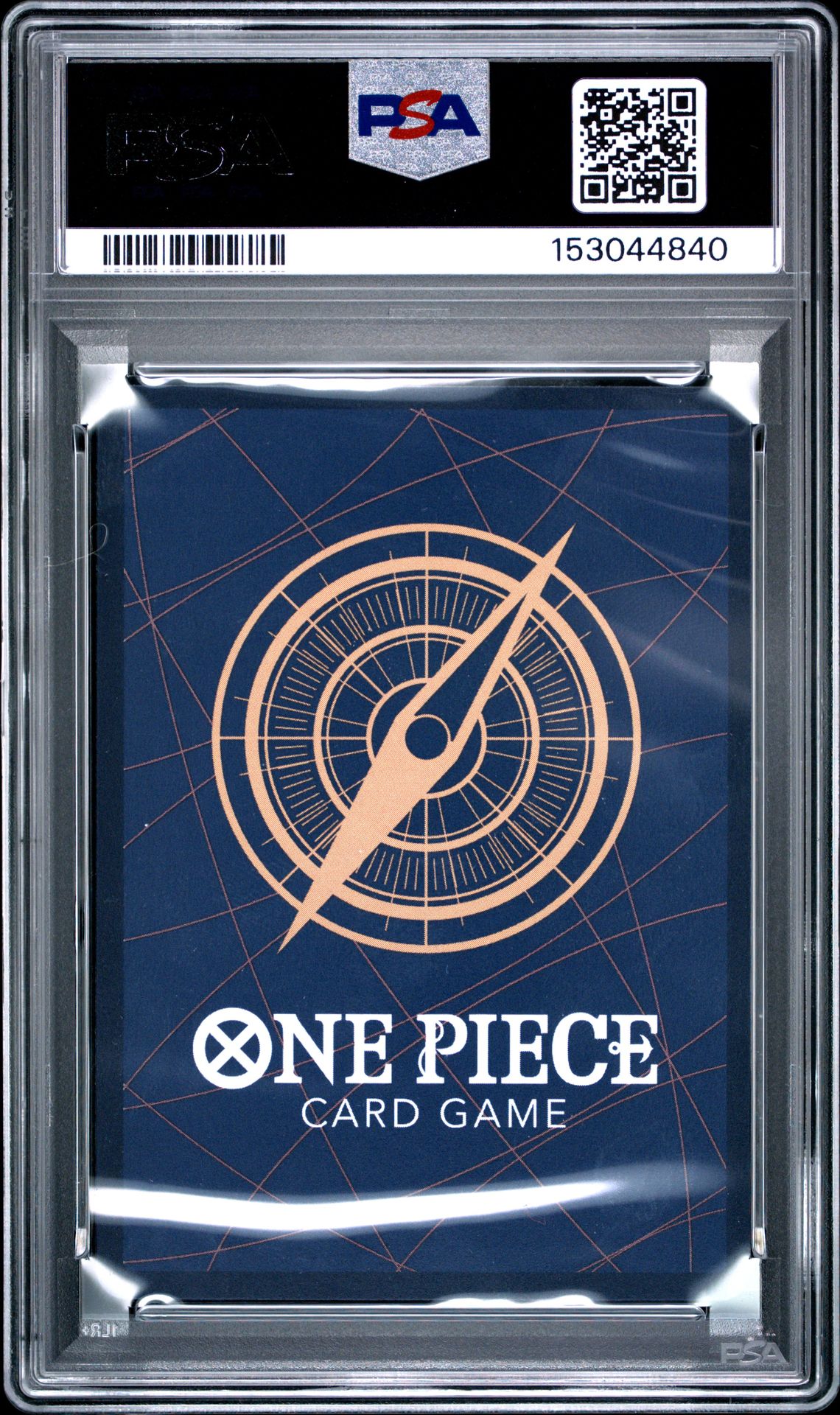 2026 One Piece Op14-Eb04-The Azure Sea's Seven Nami #031 (Alternate Art) Gem Mt 10 back view - PSA certificate #153044840