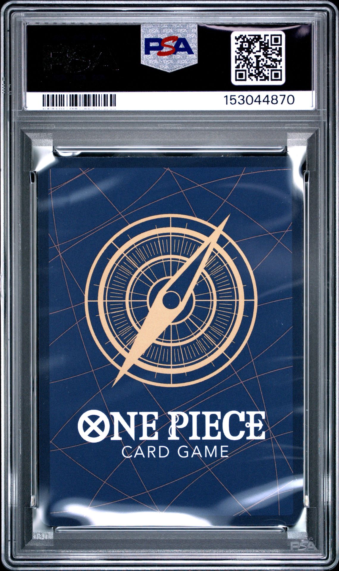 2025 One Piece Op10-Royal Blood Monkey D. Luffy #118 Gem Mt 10 back view - PSA certificate #153044870