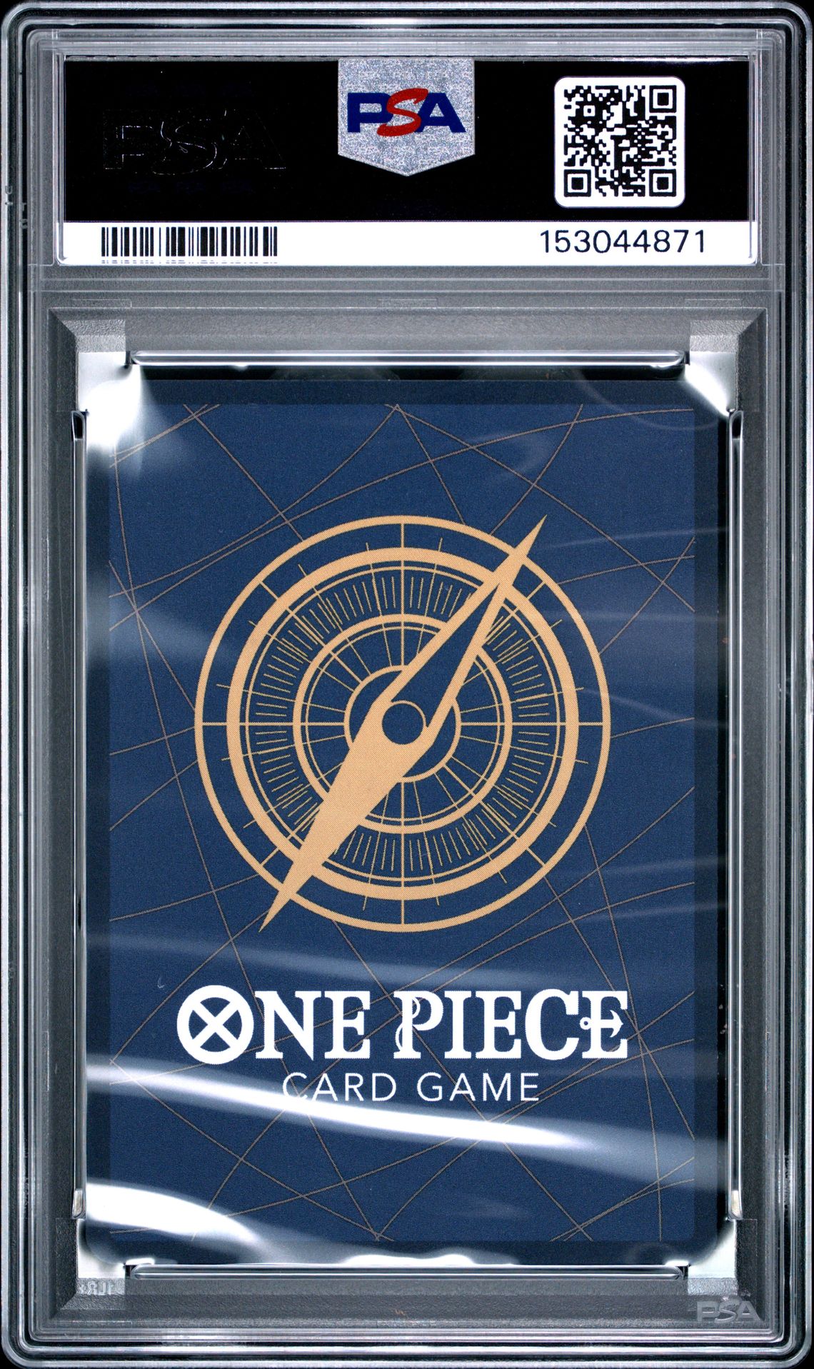 2025 One Piece Japanese Op11-A Fist Of Divine Speed Monkey D. Luffy #118 Gem Mt 10 back view - PSA certificate #153044871