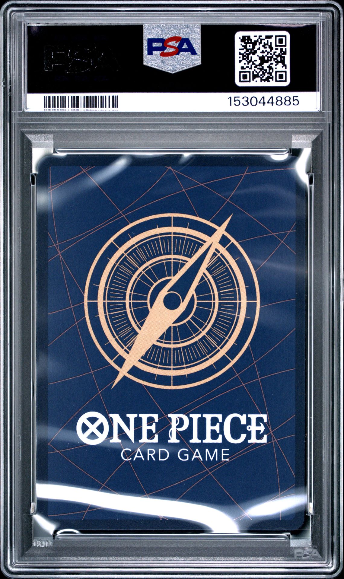 2025 One Piece Op13-Carrying On His Will Portgas D. Ace #119 (Alternate Art) Gem Mt 10 back view - PSA certificate #153044885