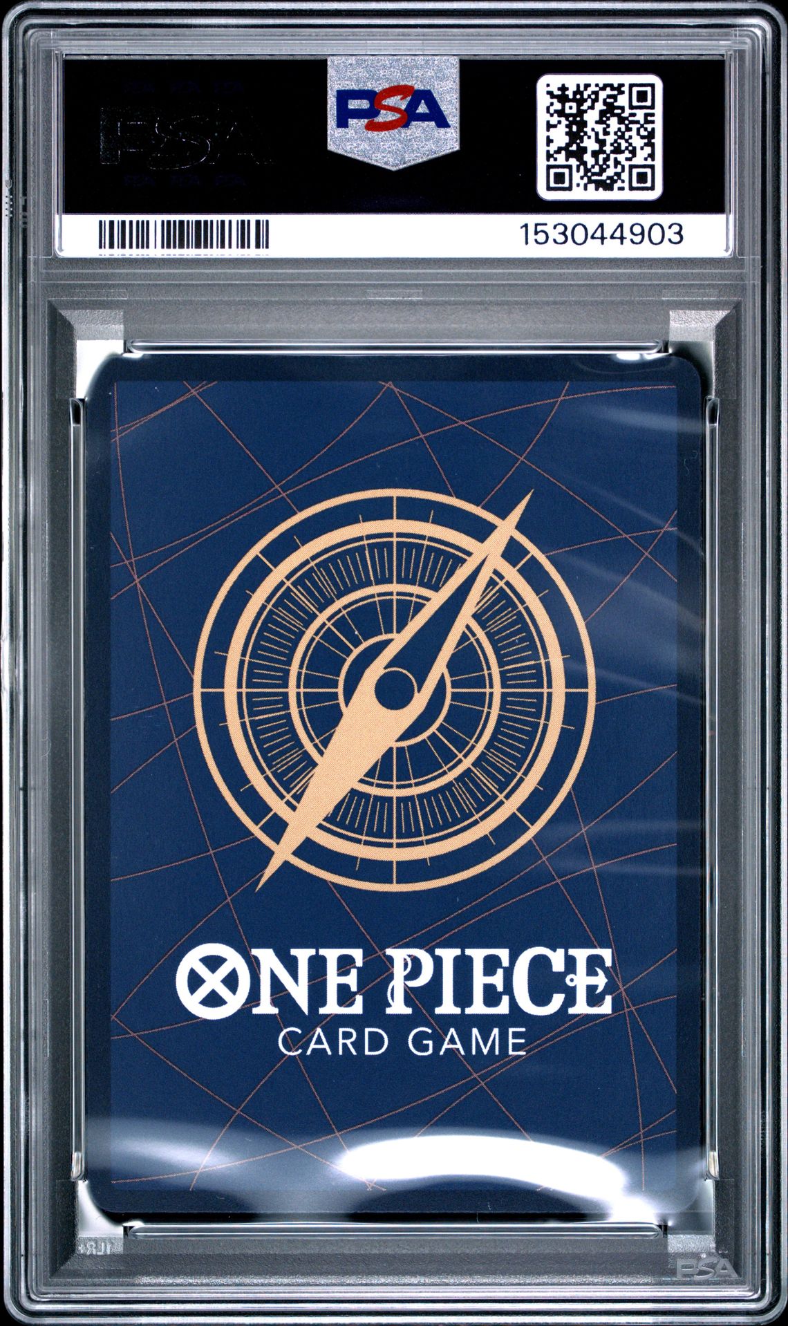 2025 One Piece Op13-Carrying On His Will Silvers Rayleigh #066 (Alternate Art) Gem Mt 10 back view - PSA certificate #153044903