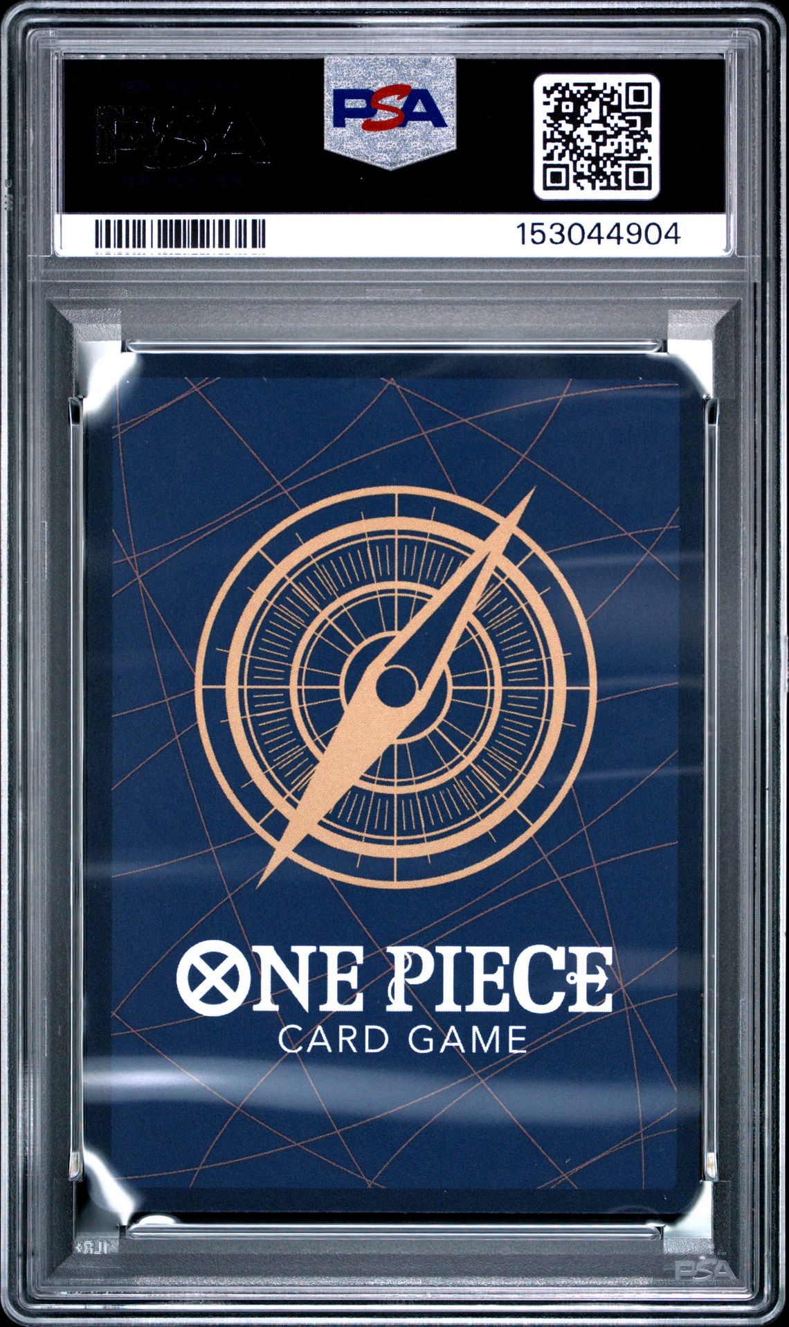 2025 One Piece Eb02-Extra Booster -Anime 25Th Collection- Monkey D. Luffy #061 Gem Mt 10 back view - PSA certificate #153044904
