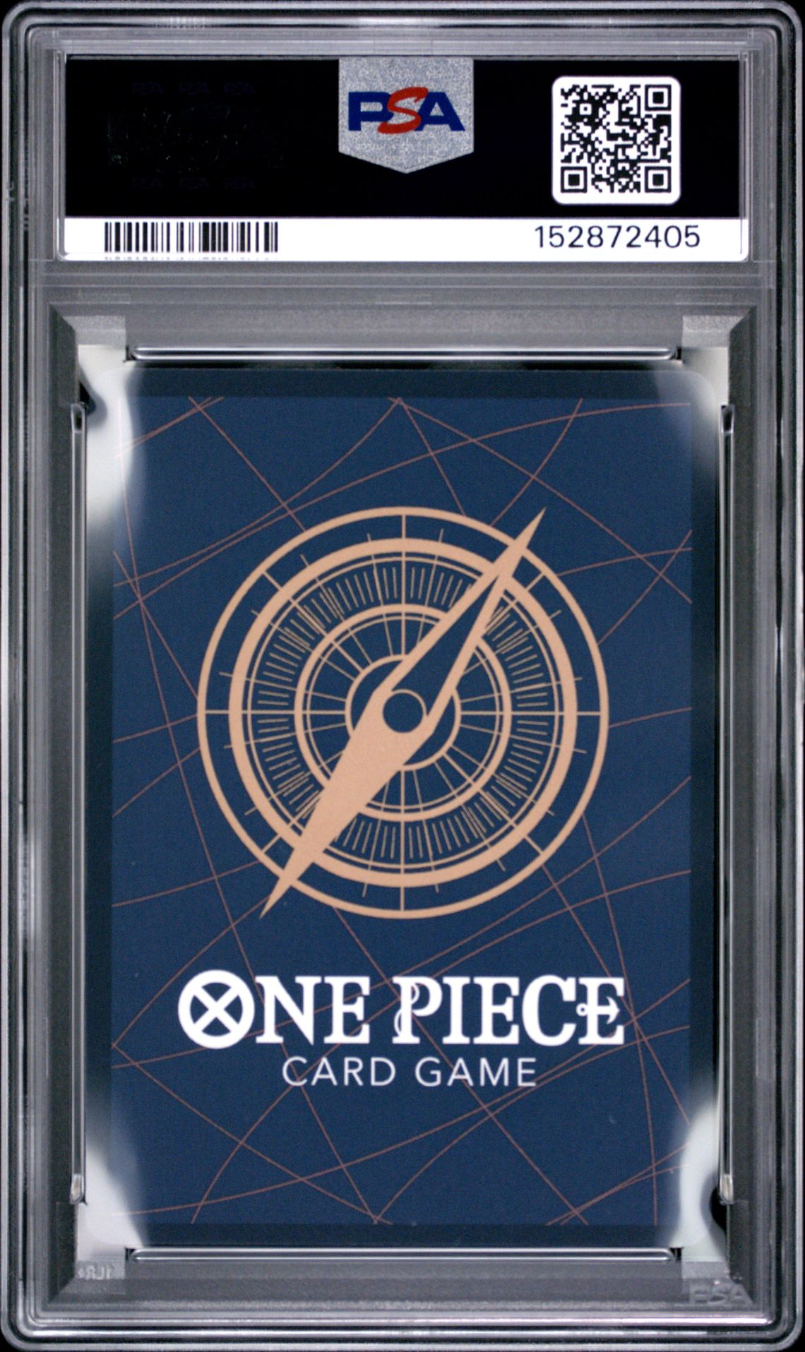 2026 One Piece Op14-Eb04-The Azure Sea's Seven Perona #033 (Alternate Art) Gem Mt 10 back view - PSA certificate #152872405