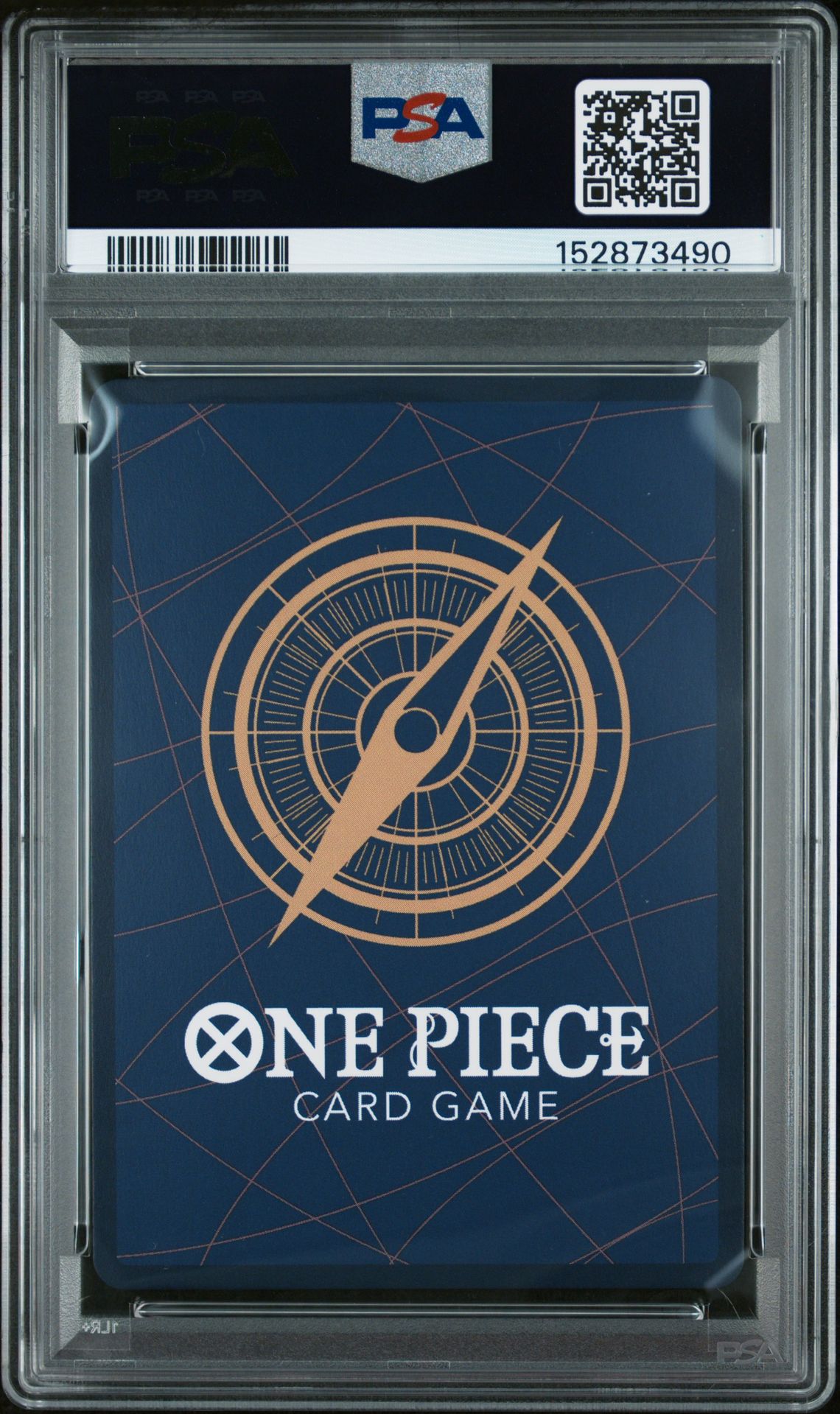 2026 One Piece Op14-Eb04-The Azure Sea's Seven Dracule Mihawk #119 (Manga Alternate Art) Gem Mt 10 back
