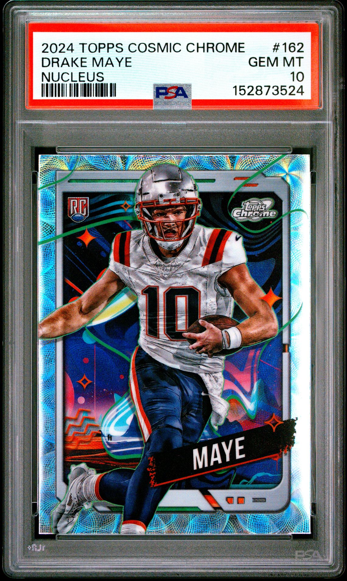 2024 Topps TOPPS COSMIC CHROME NUCLEUS #162 Drake Maye front