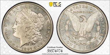 1897 $1 MS63