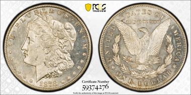 1878-S $1 MS64