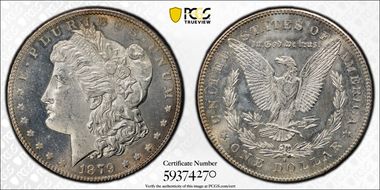 1879-S $1 VAM 9, Rev. of 1878 N1