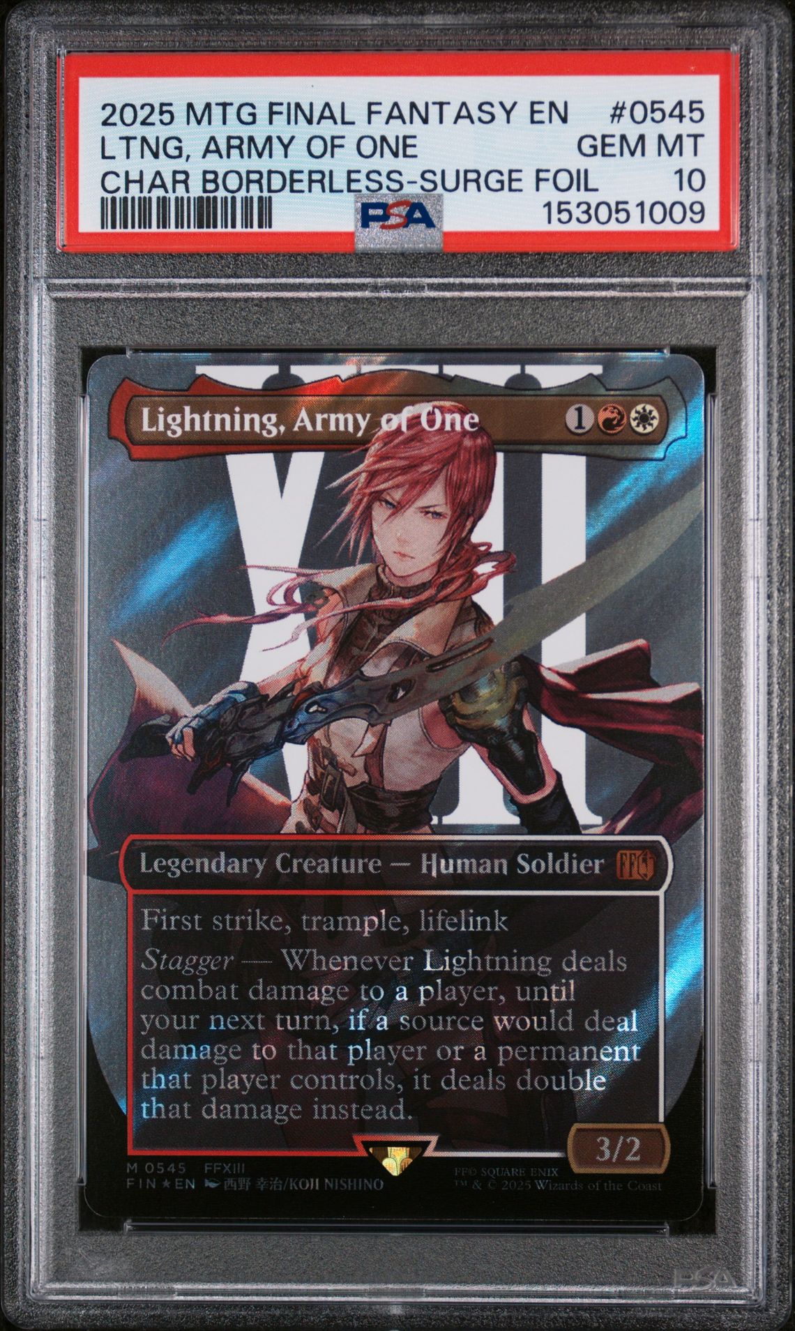 2025 MTG Magic: The Gathering #0545 Ltng, Army Of One front