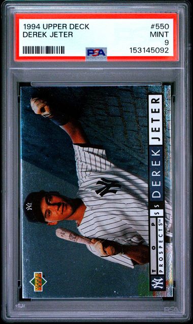 1994 Upperdeck #550 Derek Jeter front
