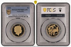 2000 $1 PR70DCAM