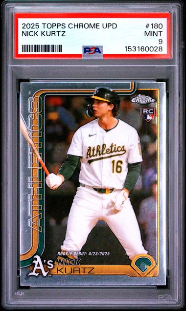 Topps Nick Kurtz front