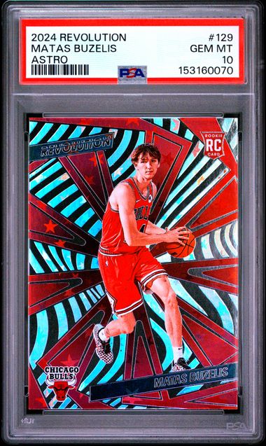 2024 Panini #129 Matas Buzelis front