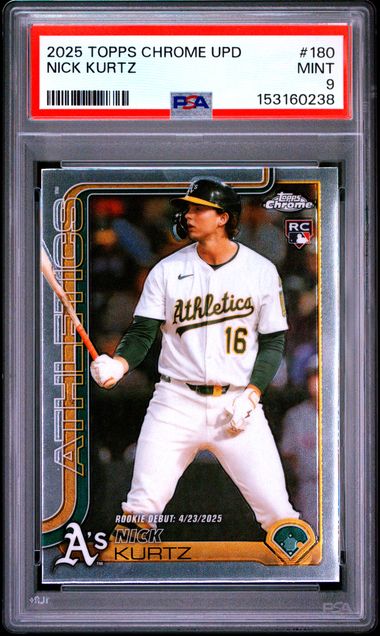 Topps Nick Kurtz front