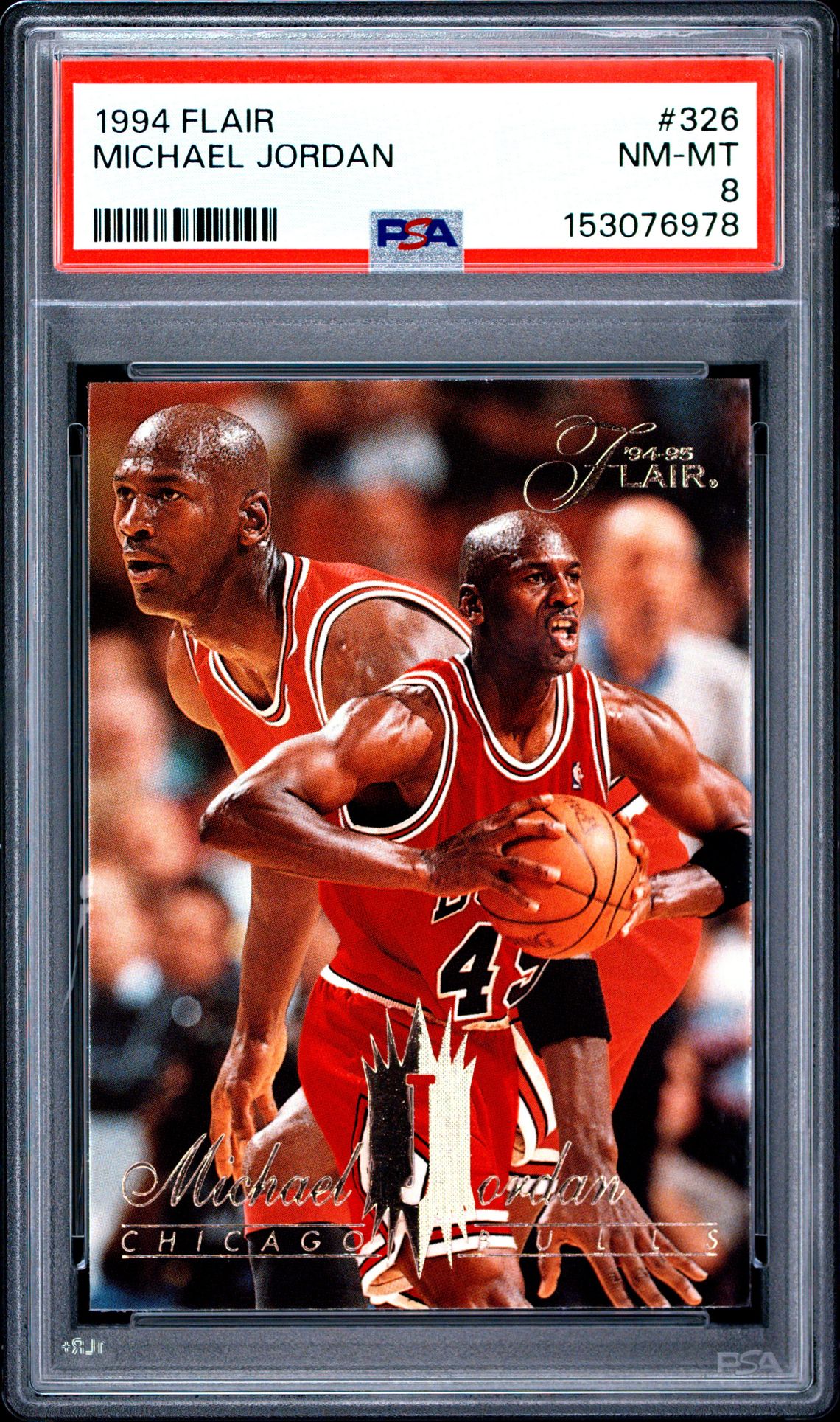 1994 Flair Michael Jordan #326 Nm-Mt 8 front