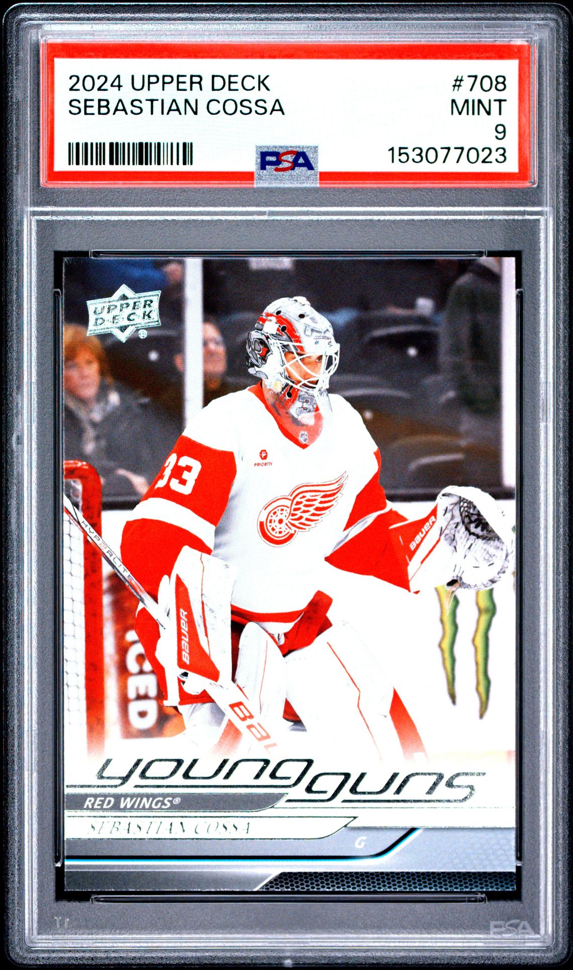 2024 Upper Deck Sebastian Cossa #708 Mint 9 front
