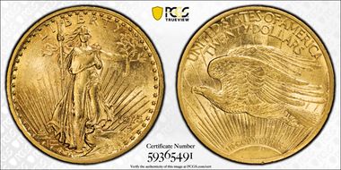 1915 $20 MS61