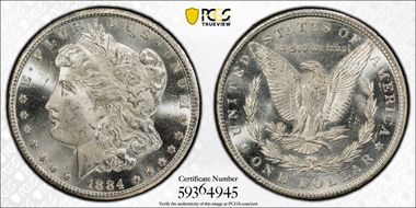 1884-CC $1 MS64