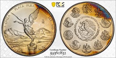 2007-Mo Onza Libertad Ag MS67