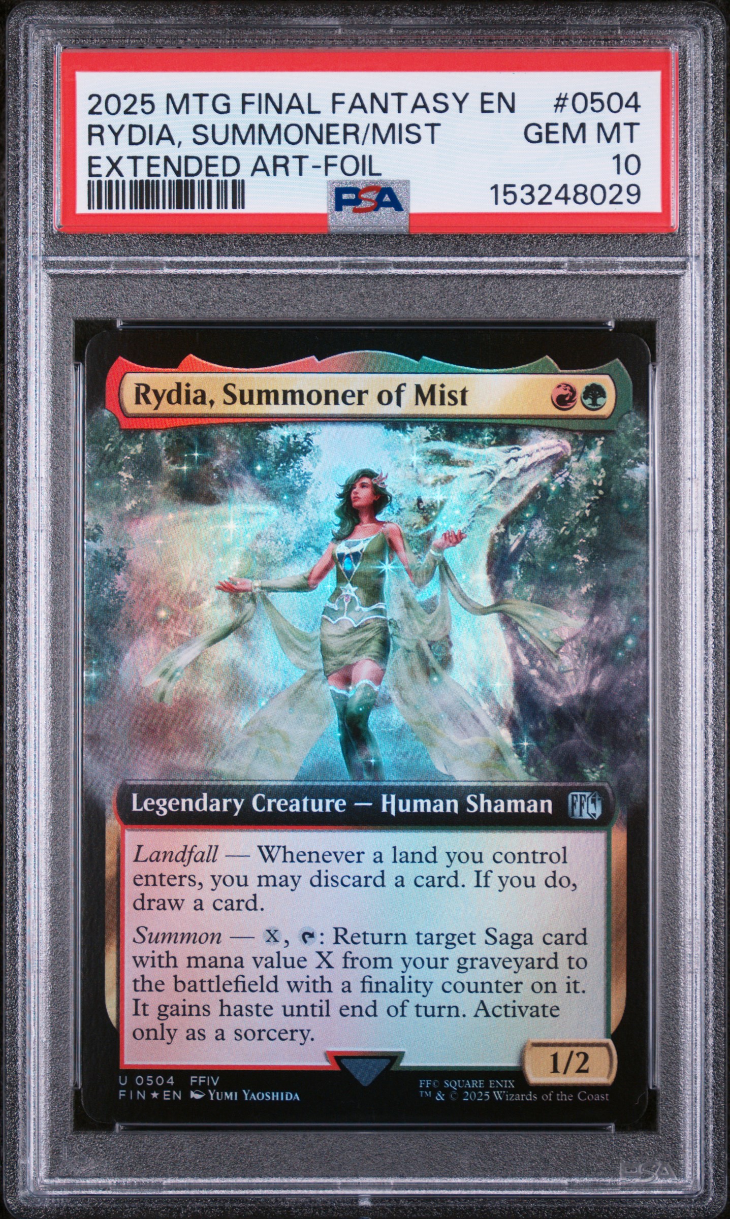 Rydia, Summoner of Mist [Extended Art Foil] #504