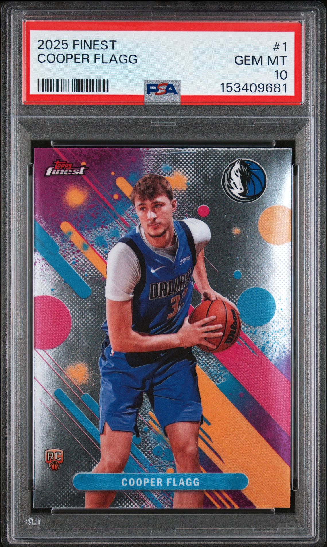 2025 Topps TOPPS FINEST #1 Cooper Flagg front