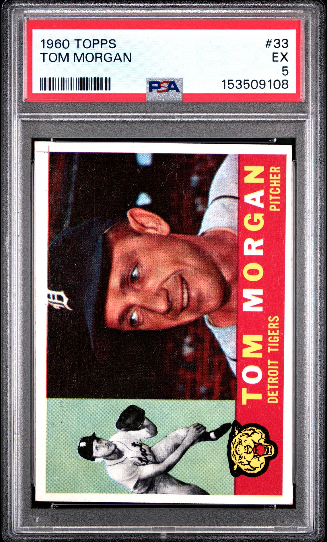 1960 Topps TOPPS #33 Tom Morgan front