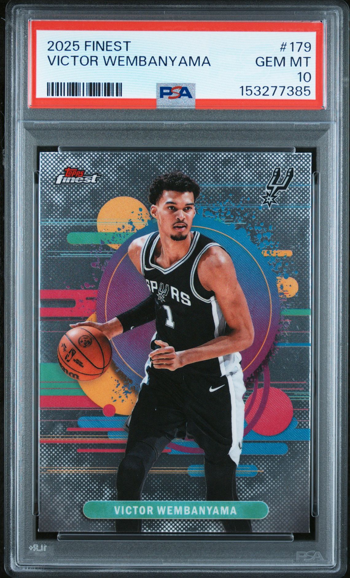 2025 Topps TOPPS FINEST #179 Victor Wembanyama front